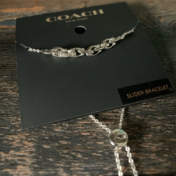 Coach Linked Signature Slider Bracelet - Picture 4 of 5